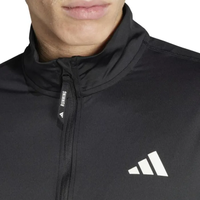 adidas T-shirt Et Manches Longues Running^Own The Run Half-Zip Running Jacket Noir