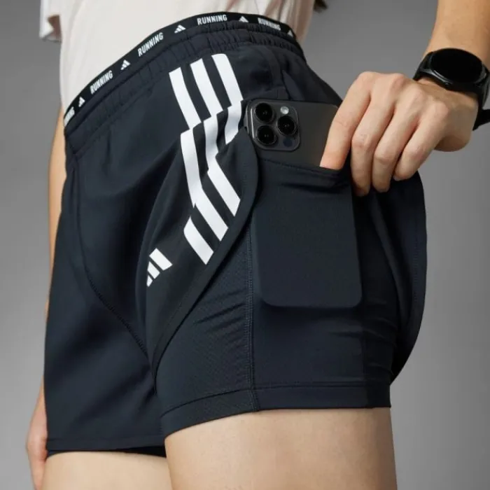 adidas Short Running^Own The Run 2in1 Shorts Noir