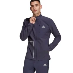 adidas Veste Running^Own The Run Jacket Bleu