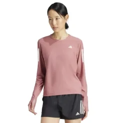 adidas T-shirt Et Manches Longues Running^Own The Run Long-sleeve Rose