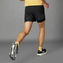 adidas Short Running^Own The Run 3S 2in1 Shorts Noir
