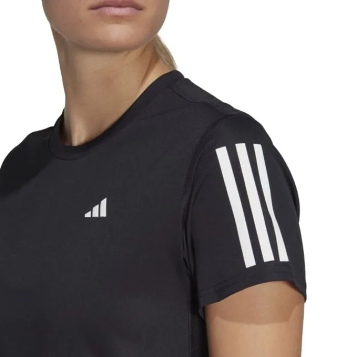 adidas T-shirt Et Manches Longues Running^Own The Run Short Sleeve Tee Noir