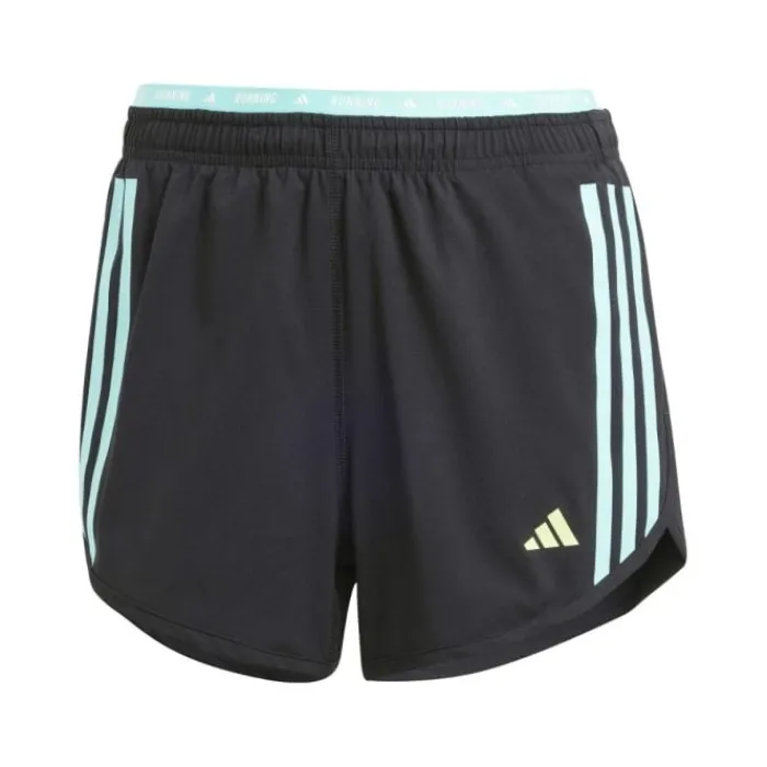adidas Short Running^Own The Run 3-Stripe 4" Shorts Noir