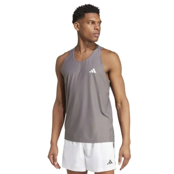 adidas T-shirt Et Manches Longues Running^Own The Run Tank Gris