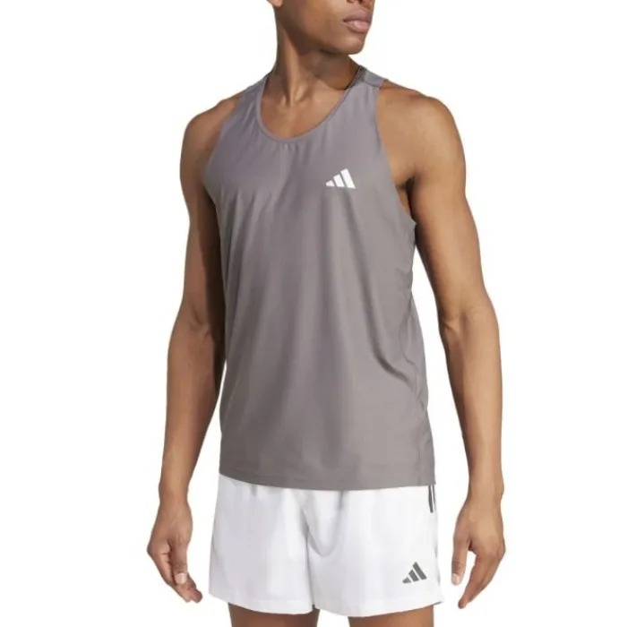 adidas T-shirt Et Manches Longues Running^Own The Run Tank Gris