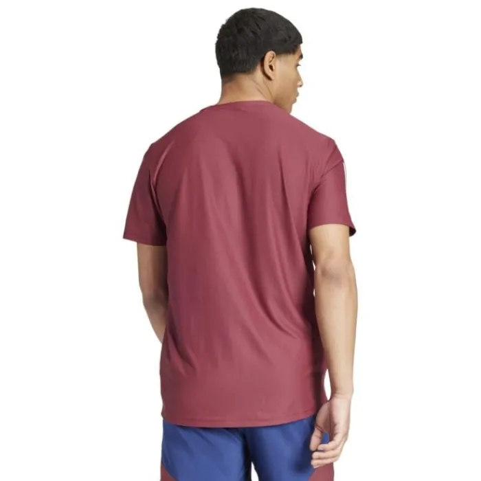 adidas T-shirt Et Manches Longues Running^Own The Run T-Shirt Rouge