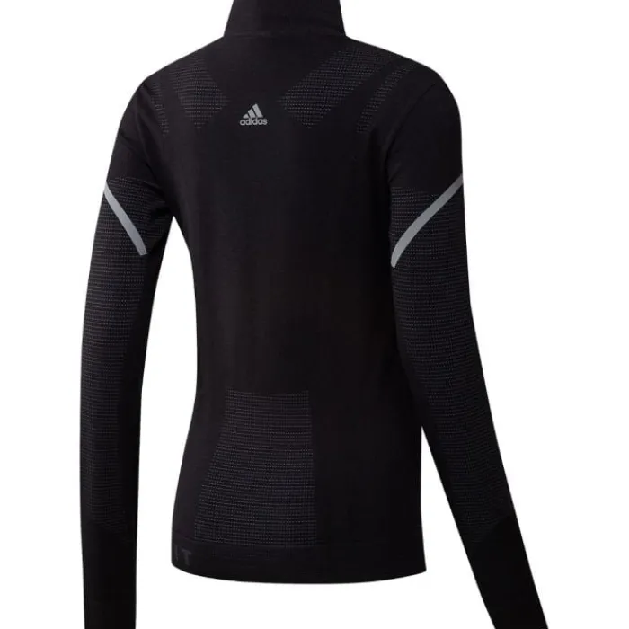 adidas T-shirt Et Manches Longues Running^Pk Midlayer W Noir