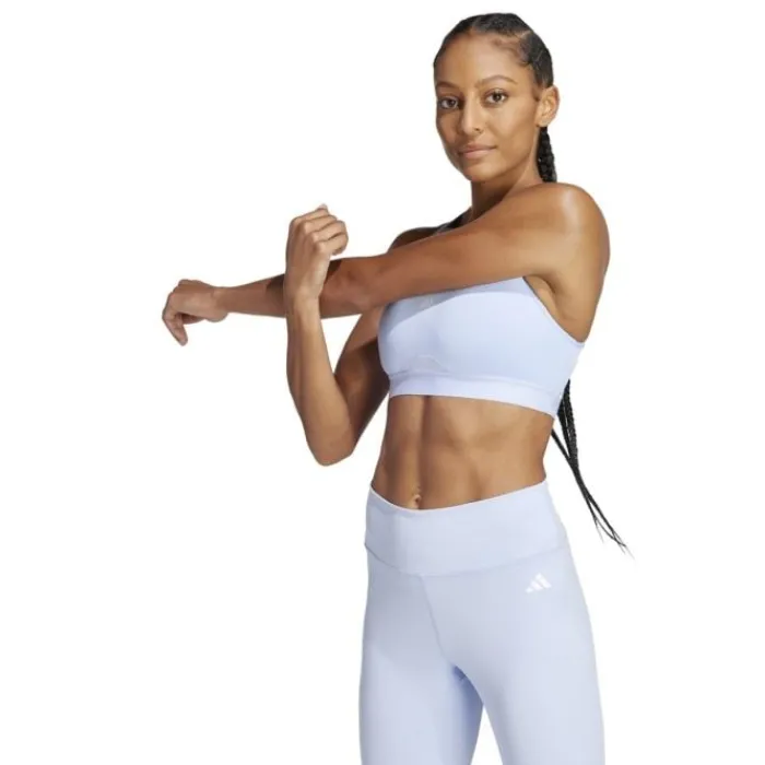 adidas Brassière De Sport^Powerreact Medium-Support Bh Bleu