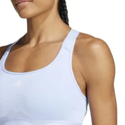 adidas Brassière De Sport^Powerreact Medium-Support Bh Bleu