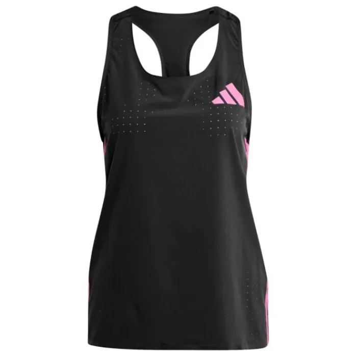 adidas T-shirt Et Manches Longues Running^Promo Tank Noir