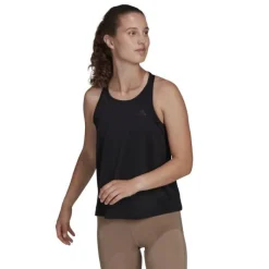adidas T-shirt Et Manches Longues Running^Run Fast Parley Tank Noir