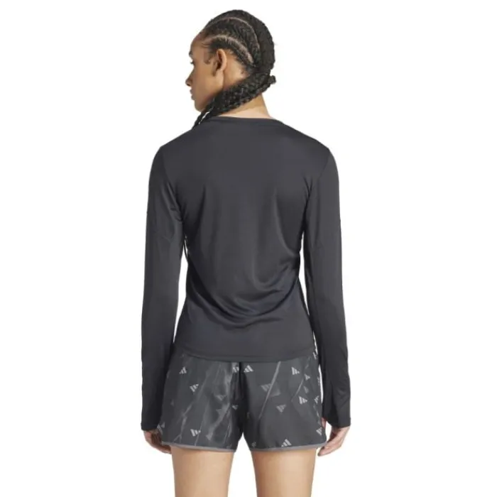 adidas T-shirt Et Manches Longues Running^Run It Long-Sleeve Tee Noir