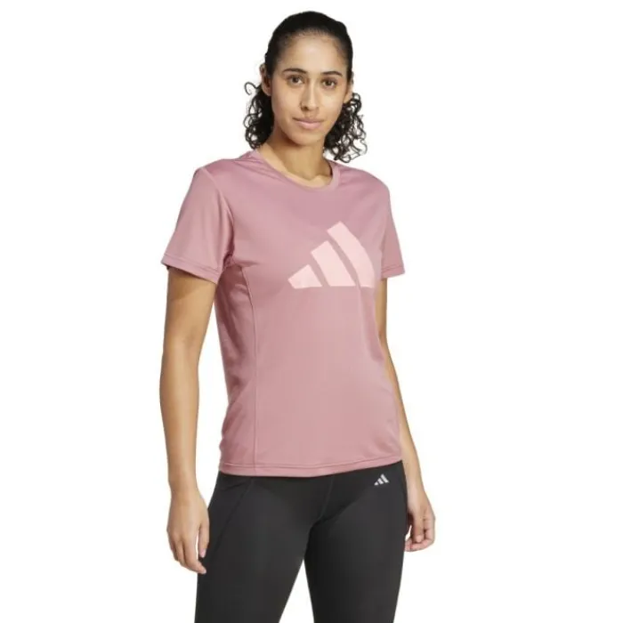 adidas T-shirt Et Manches Longues Running^Run It Tee Rouge