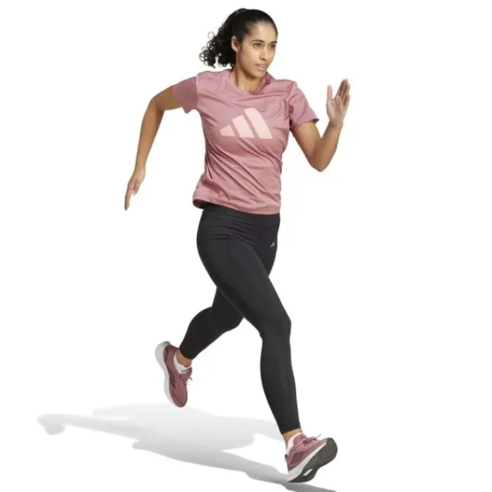adidas T-shirt Et Manches Longues Running^Run It Tee Rouge
