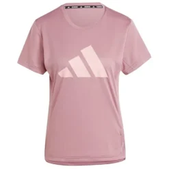 adidas T-shirt Et Manches Longues Running^Run It Tee Rouge