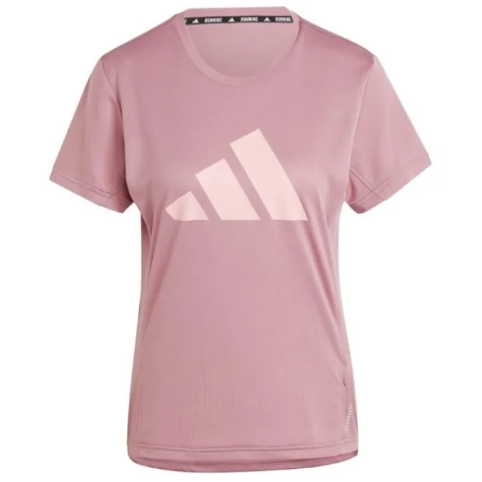 adidas T-shirt Et Manches Longues Running^Run It Tee Rouge