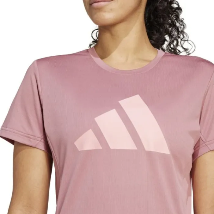 adidas T-shirt Et Manches Longues Running^Run It Tee Rouge
