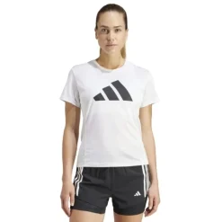 adidas T-shirt Et Manches Longues Running^Run It Tee Blanc