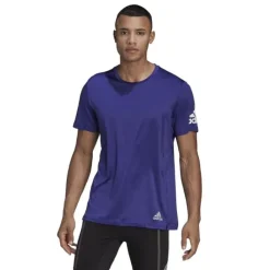 adidas T-shirt Et Manches Longues Running^Run It Tee Mauve