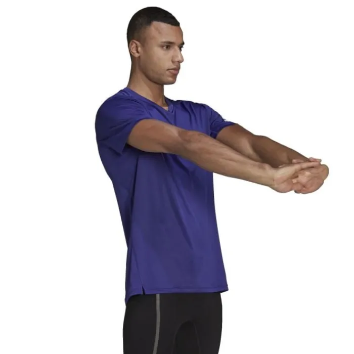 adidas T-shirt Et Manches Longues Running^Run It Tee Mauve