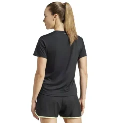 adidas T-shirt Et Manches Longues Running^Run It Tee Noir