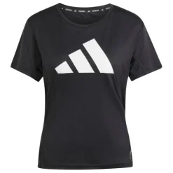 adidas T-shirt Et Manches Longues Running^Run It Tee Noir