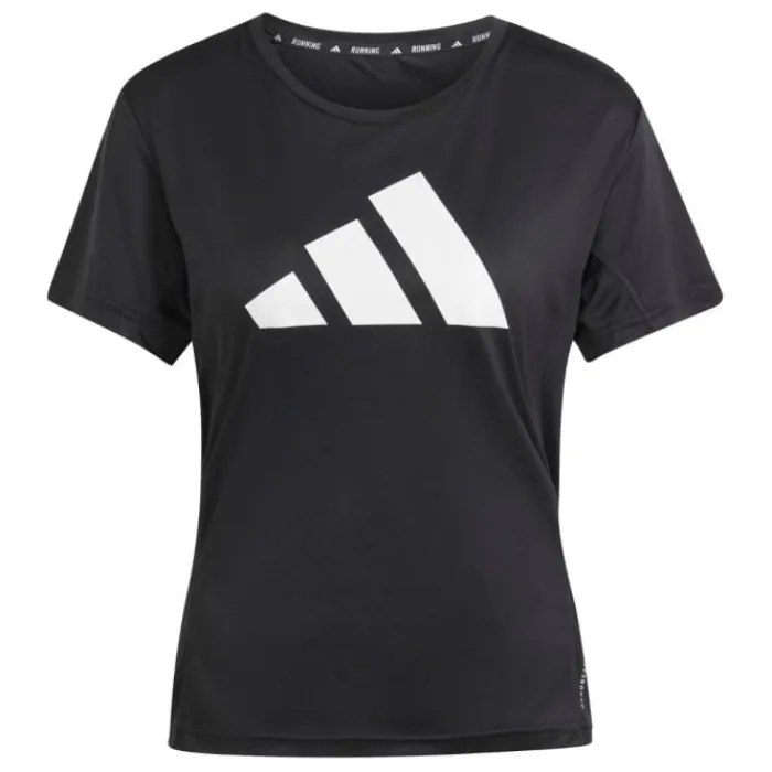 adidas T-shirt Et Manches Longues Running^Run It Tee Noir