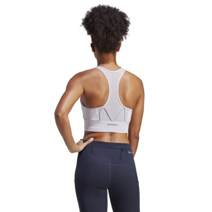 adidas Brassière De Sport^Run Ms Pkt Bra Mauve