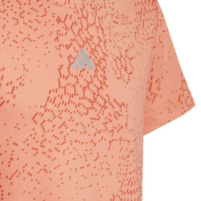 adidas T-shirt Running^Run Tee Rouge