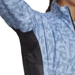 adidas Veste Running^Trail Wind Jacket Bleu