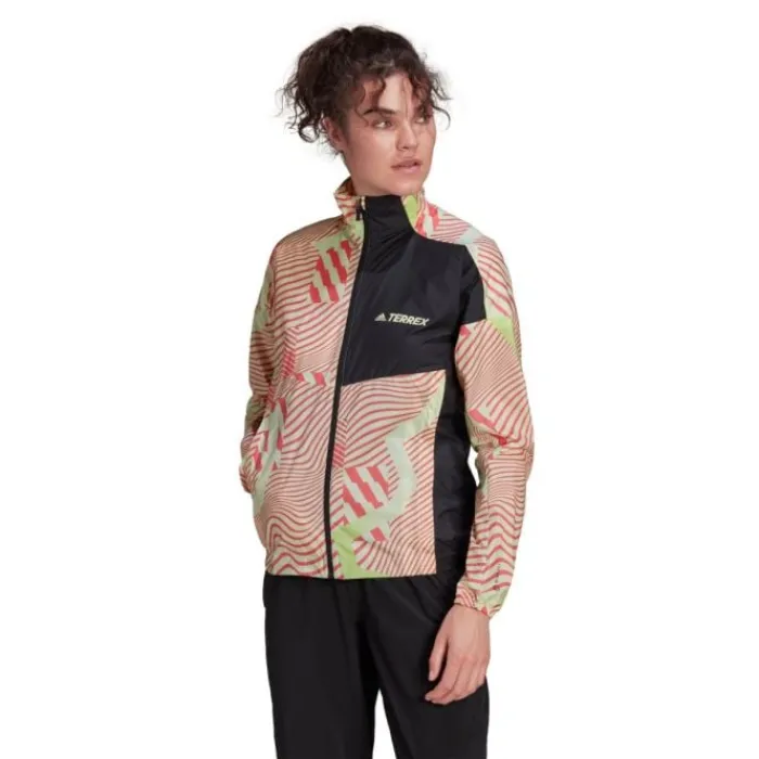 adidas Veste Running^Trail Wind Jacket W Noir