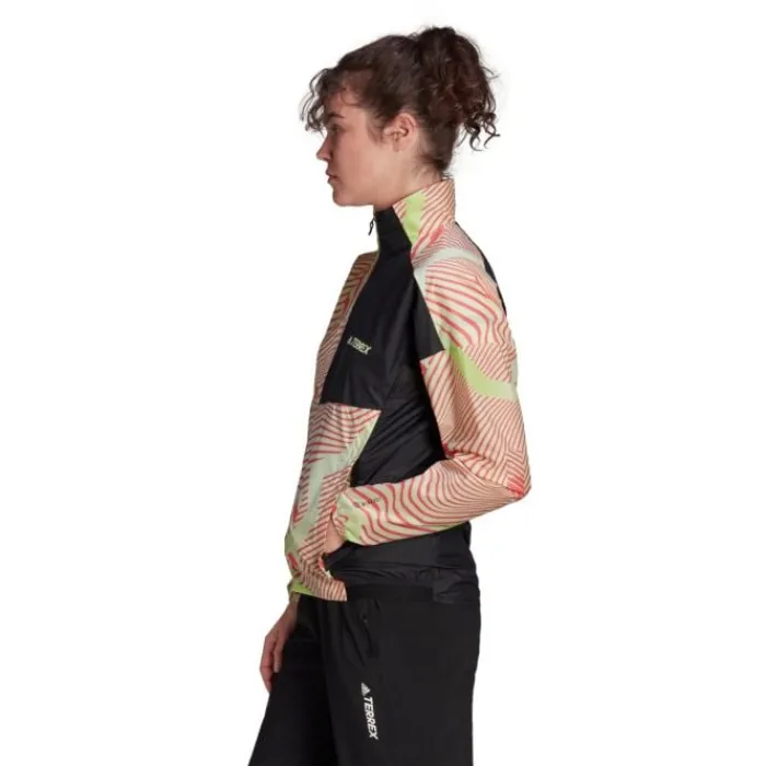 adidas Veste Running^Trail Wind Jacket W Noir