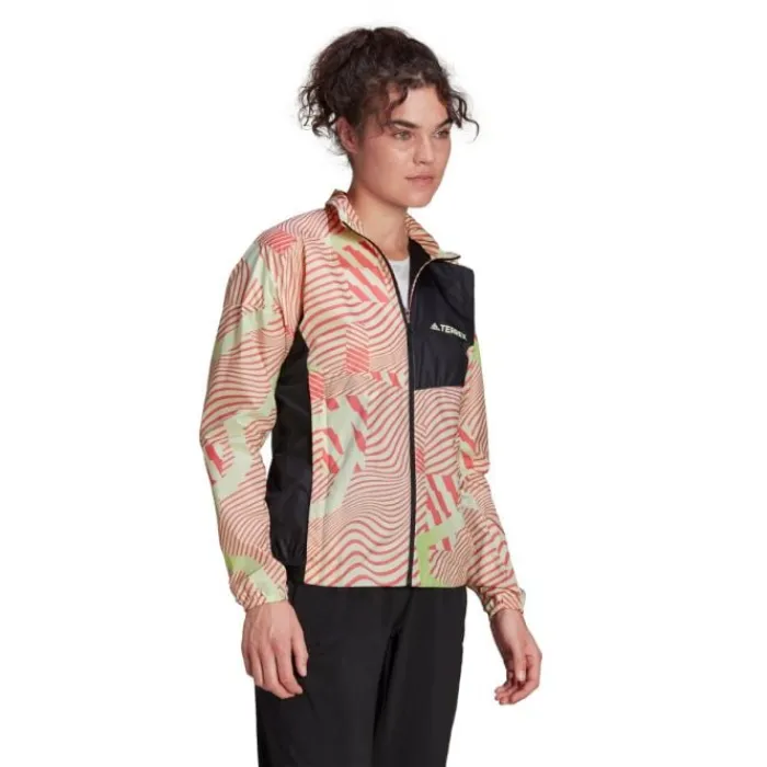 adidas Veste Running^Trail Wind Jacket W Noir