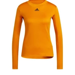 adidas T-shirt Et Manches Longues Running^Trn Ls Cold.Rdy Orange