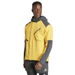 adidas Veste Running^Ult Cte Jacket Jaune