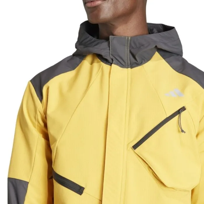 adidas Veste Running^Ult Cte Jacket Jaune
