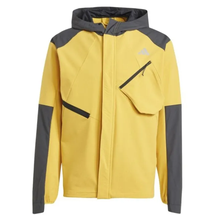 adidas Veste Running^Ult Cte Jacket Jaune