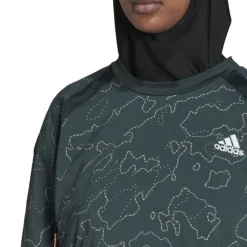adidas Veste Running^Xcity Cover Up Vert