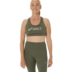 Asics Brassière De Sport^Core Logo Bra Vert