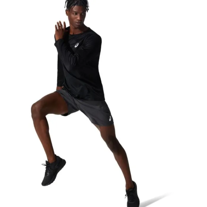 Asics T-shirt Et Manches Longues Running^Core LS Tee Noir