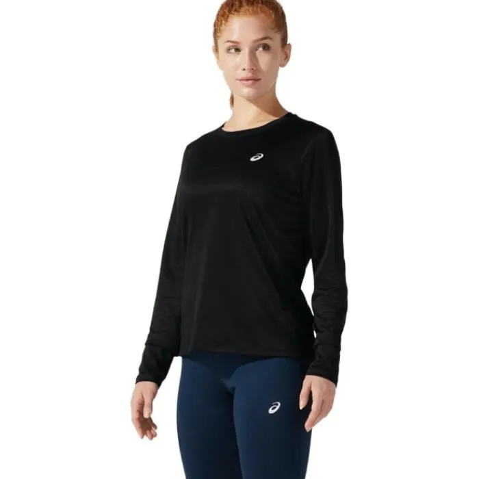 Asics T-shirt Et Manches Longues Running^Core LS Top Noir
