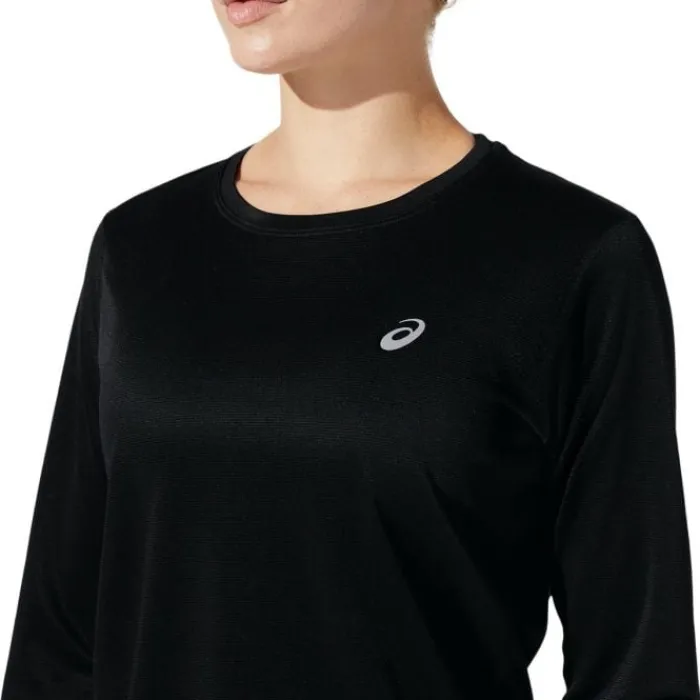 Asics T-shirt Et Manches Longues Running^Core LS Top Noir