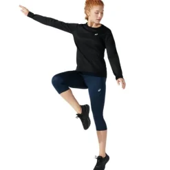 Asics T-shirt Et Manches Longues Running^Core LS Top Noir