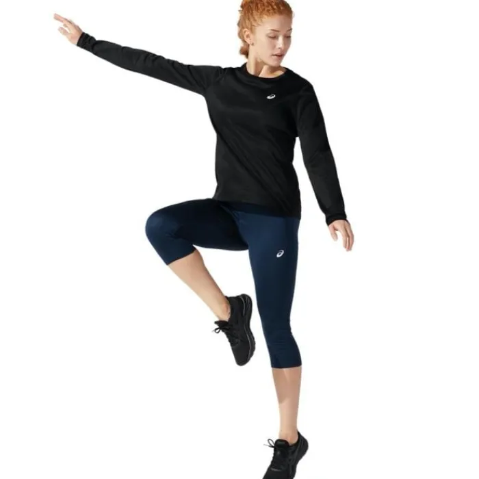 Asics T-shirt Et Manches Longues Running^Core LS Top Noir