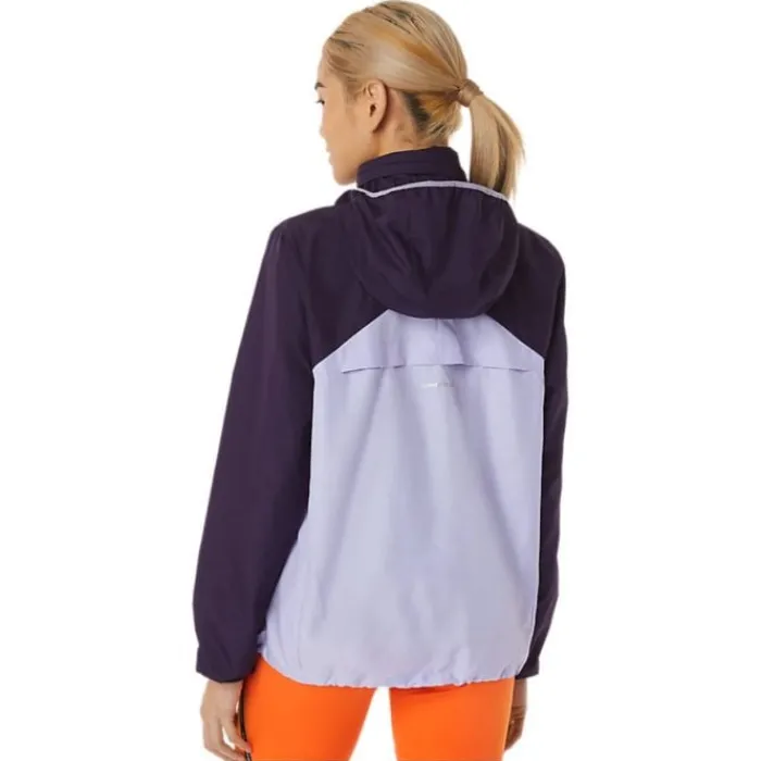 Asics Veste Running^Fujitrail Anorak Mauve
