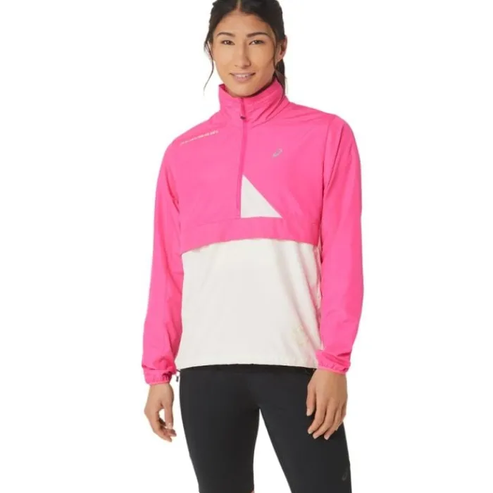 Asics Veste Running^FujiTrail Anorak Rose
