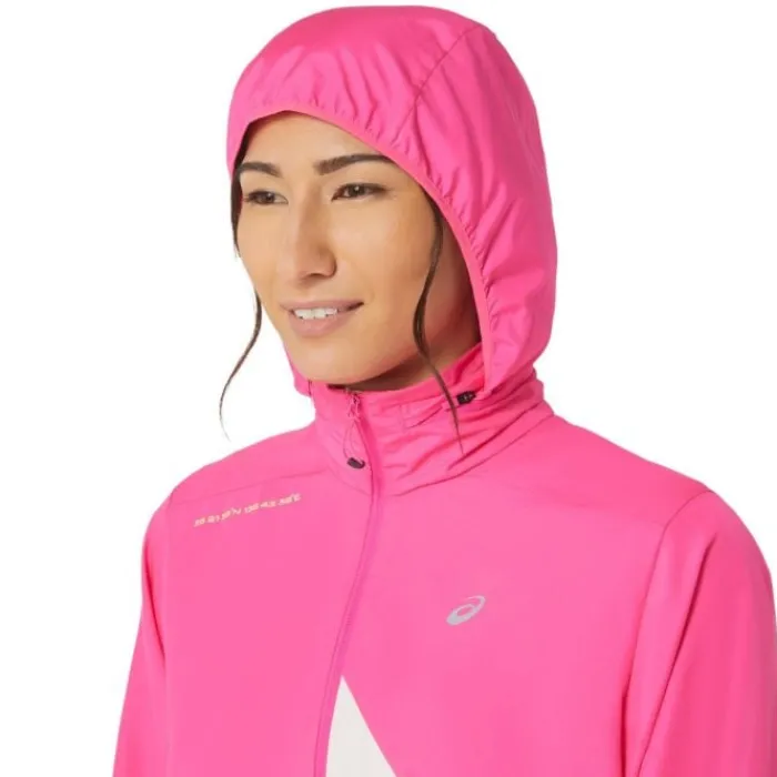 Asics Veste Running^FujiTrail Anorak Rose