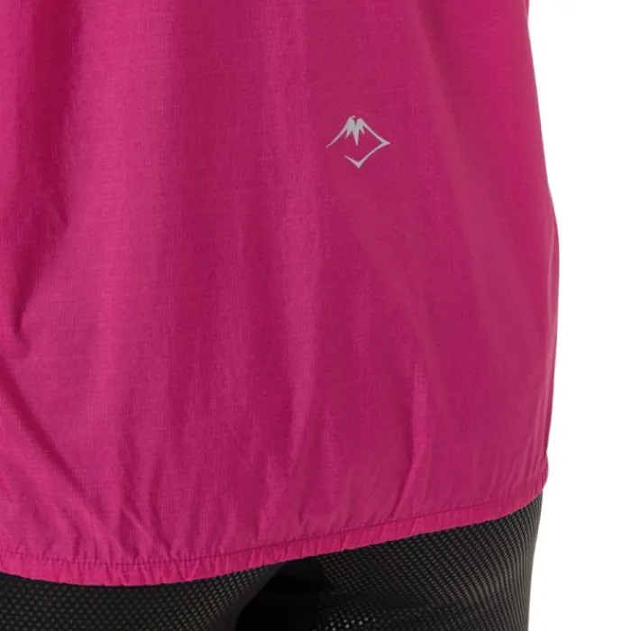 Asics Veste Running^Fujitrail Jacket Rose