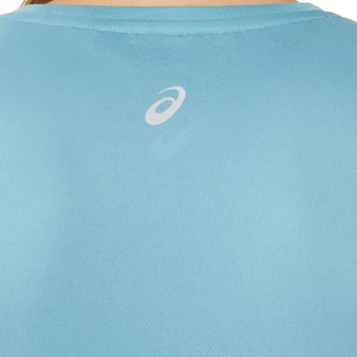 Asics T-shirt Et Manches Longues Running^FujiTrail Logo LS Top Bleu