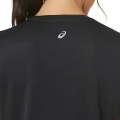 Asics T-shirt Et Manches Longues Running^FujiTrail Logo SS Top Noir